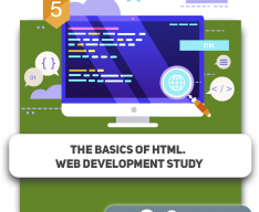 The basics of HTML. Web development study - Programming for children in Plovdiv