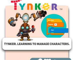 Tynker. Learning to manage characters.  - Programming for children in Plovdiv